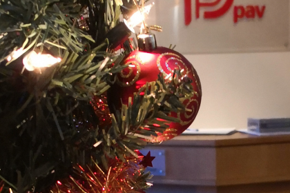PAV i.t. Services December Newsletter, christmas tree